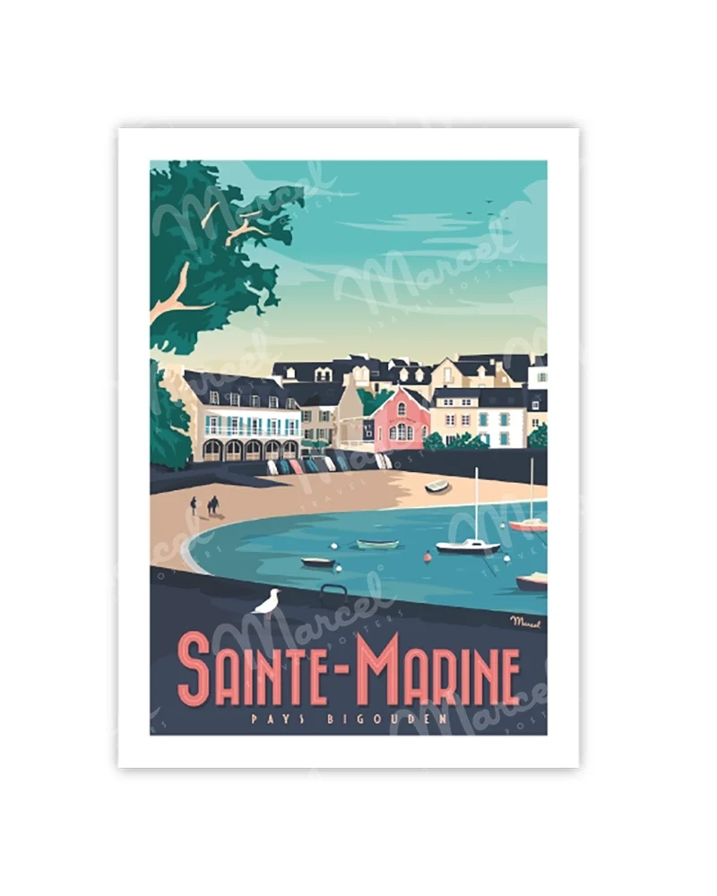 Carte Postale SAINTE-MARINE
