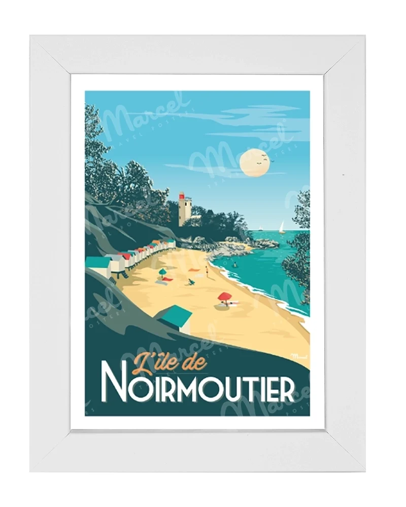 Carte Postale NOIRMOUTIER "Plage de l'Anse Rouge"