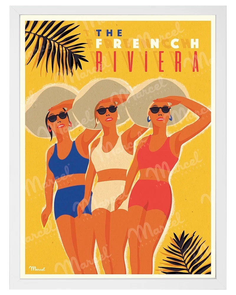 Affiche THE FRENCH RIVIERA