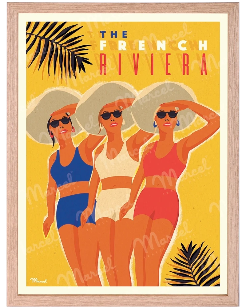 Affiche THE FRENCH RIVIERA