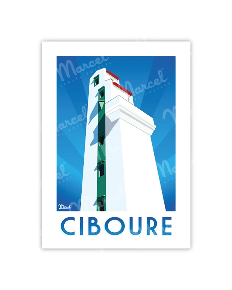 Carte Postale CIBOURE "Le Phare"