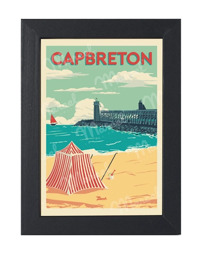 Carte Postale CAPBRETON "Estacade"