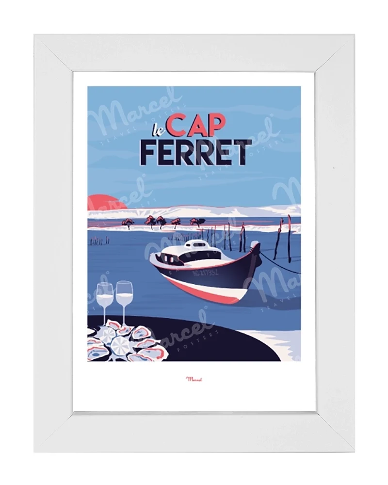 Carte Postale CAP FERRET "Le Mimbeau"