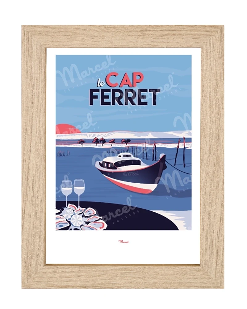 Carte Postale CAP FERRET "Le Mimbeau"