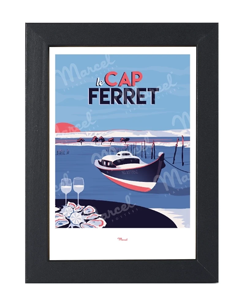 Carte Postale CAP FERRET "Le Mimbeau"
