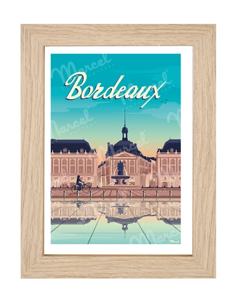 Carte Postale BORDEAUX "Place de la Bourse"