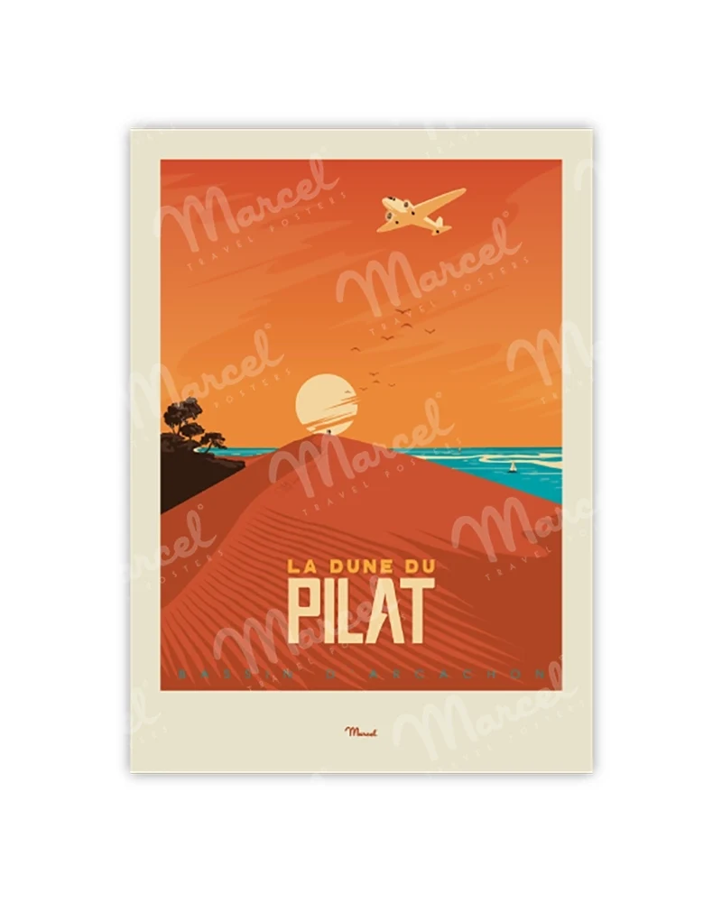 Carte Postale BASSIN D'ARCACHON "Dune du Pilat"