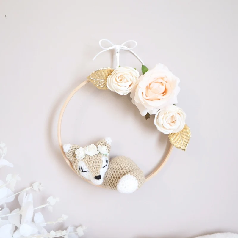 Suspension Renard "Lovely Gold"