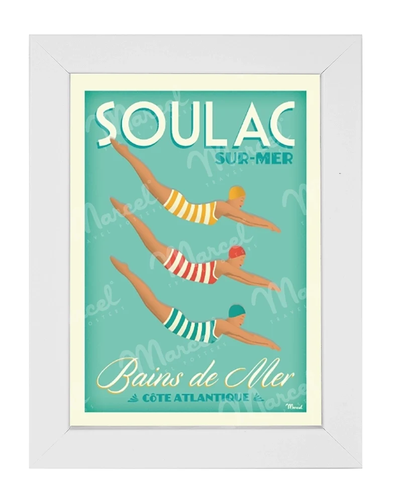 Carte Postale SOULAC "Bains de Mer"