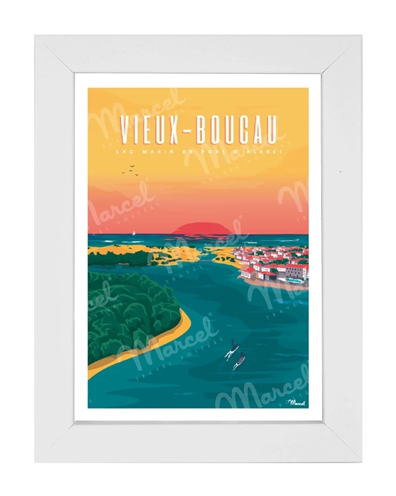 Carte Postale VIEUX BOUCAU "Port d'Albret"