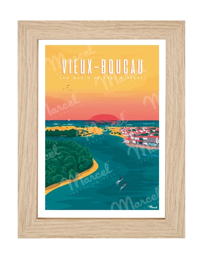 Carte Postale VIEUX BOUCAU "Port d'Albret"