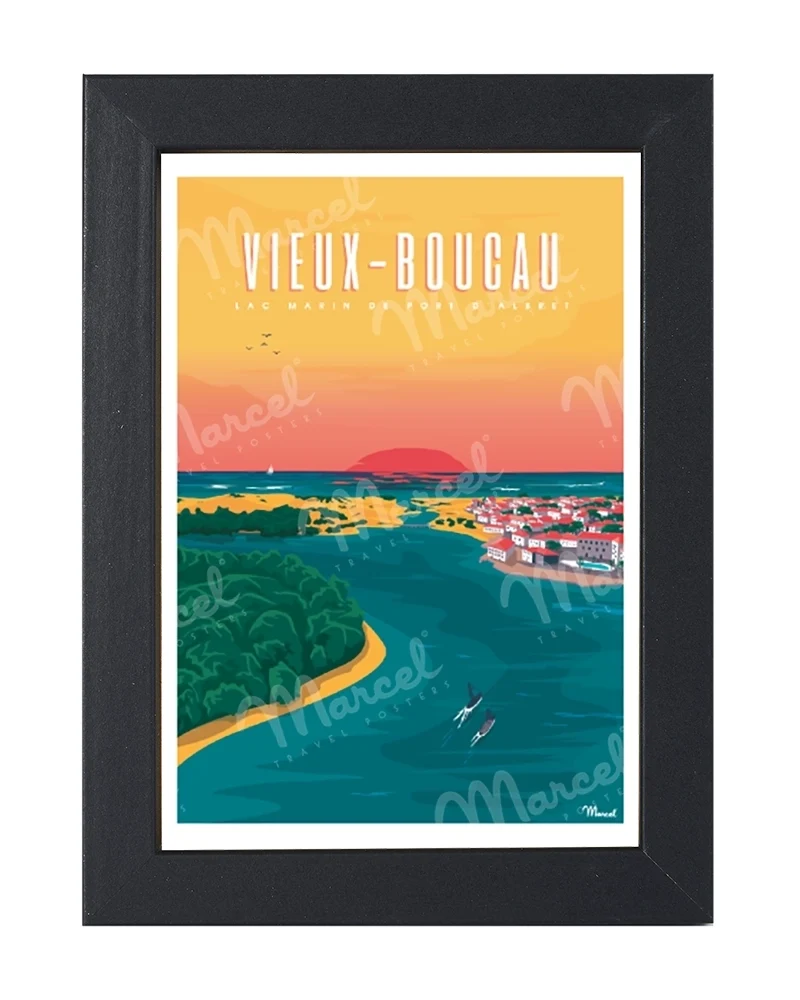 Carte Postale VIEUX BOUCAU "Port d'Albret"