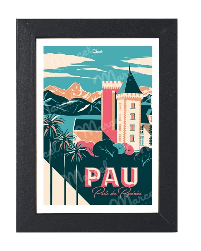 Carte Postale PAU "Porte des Pyrénées"