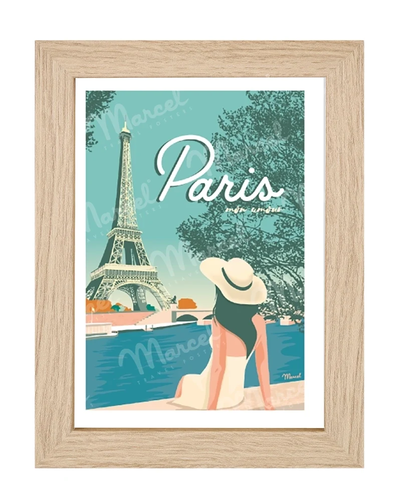 Carte Postale PARIS "Mon Amour"