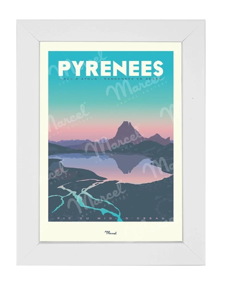 Carte Postale PYRÉNÉES "Lacs d'Ayous"