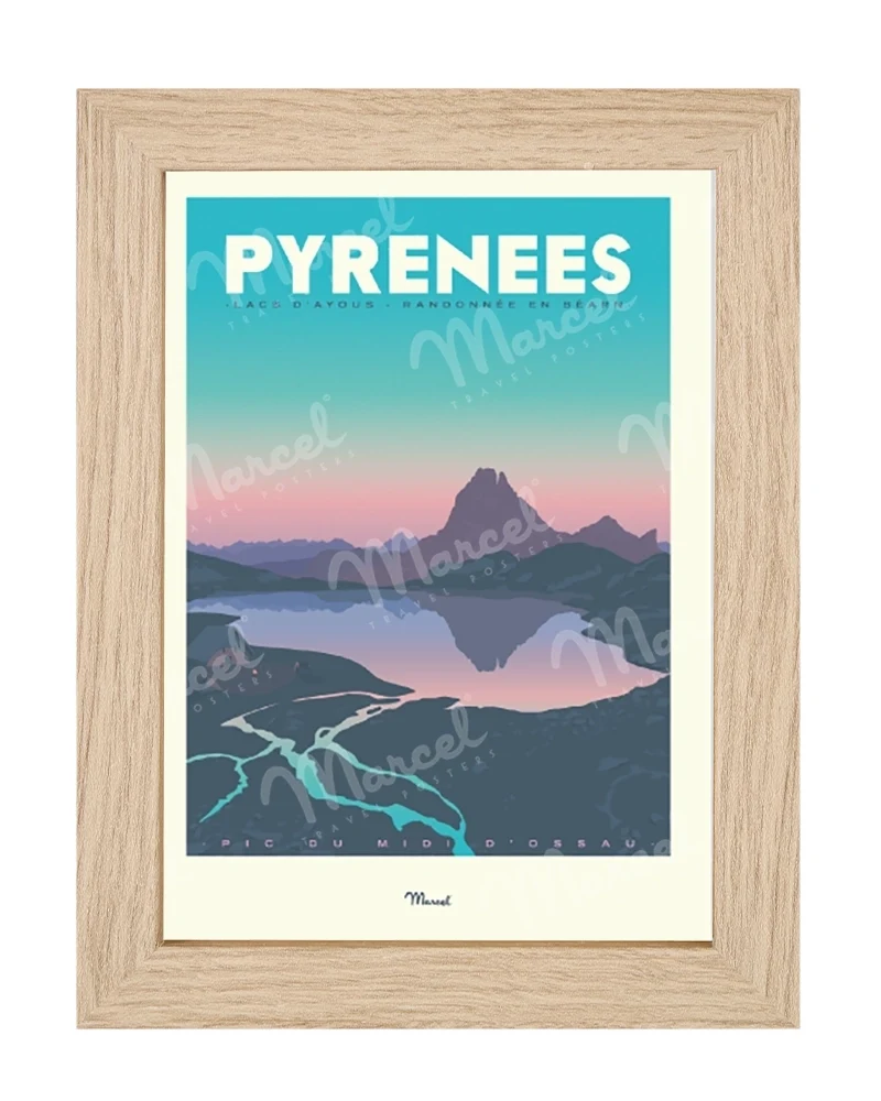 Carte Postale PYRÉNÉES "Lacs d'Ayous"