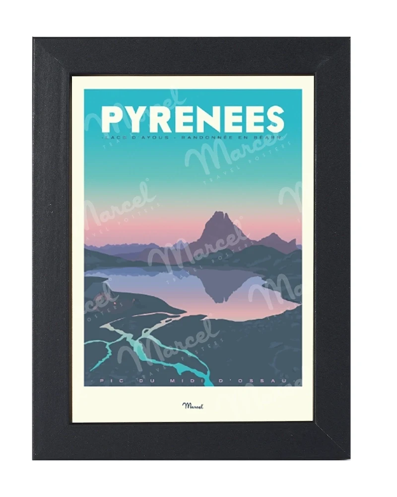 Carte Postale PYRÉNÉES "Lacs d'Ayous"