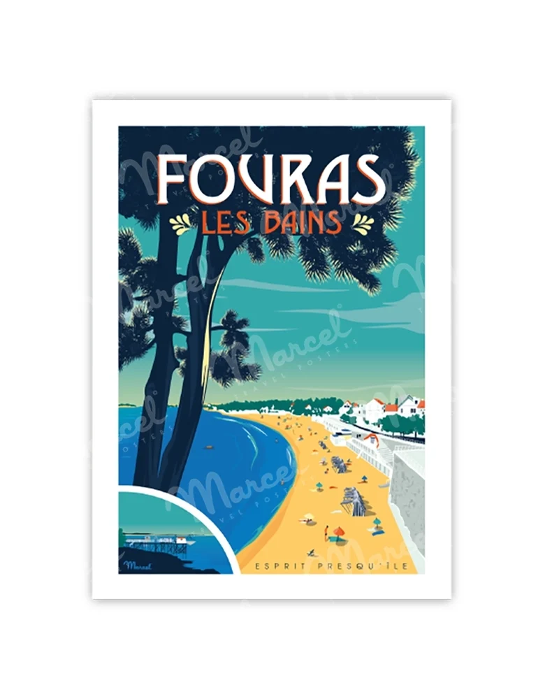 Carte Postale FOURAS LES BAINS "Esprit presqu'île"