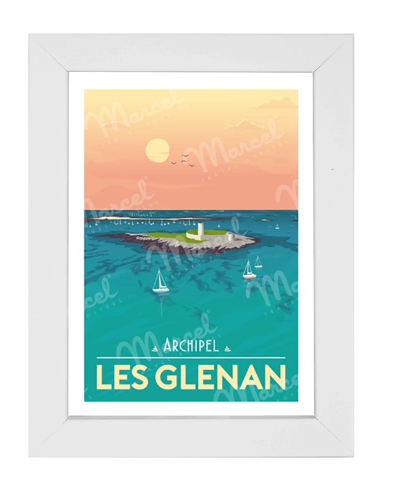Carte Postale ARCHIPEL LES GLENAN