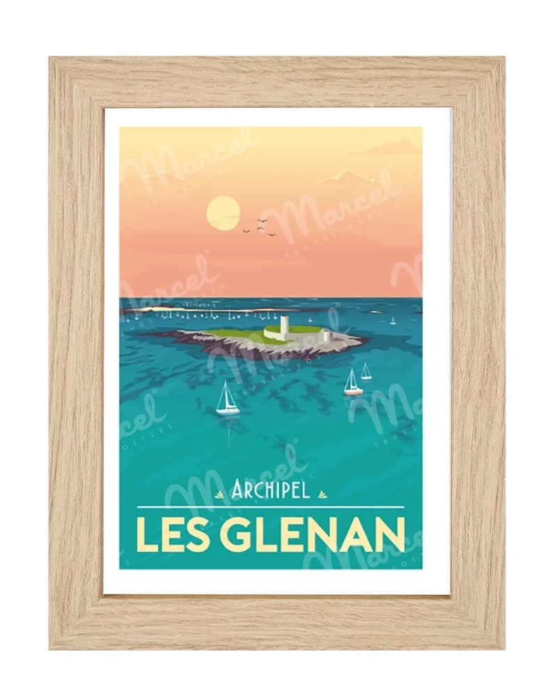 Carte Postale ARCHIPEL LES GLENAN