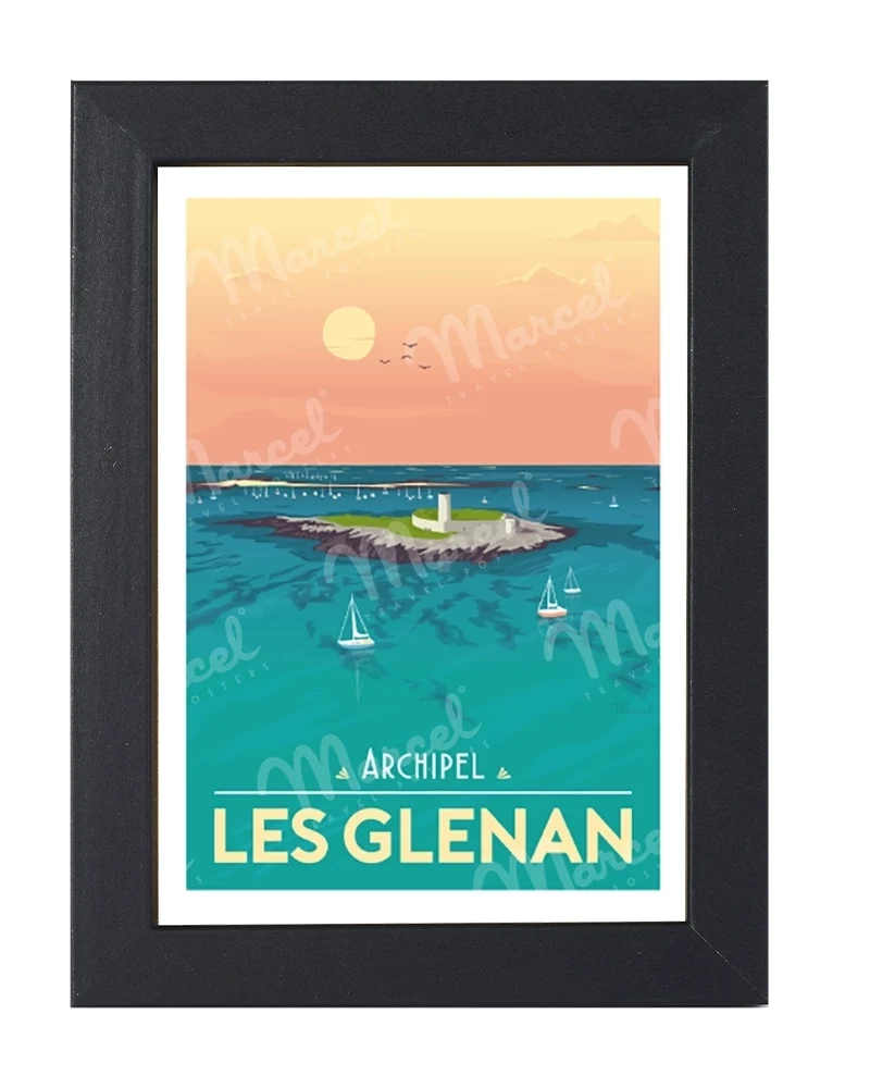 Carte Postale ARCHIPEL LES GLENAN