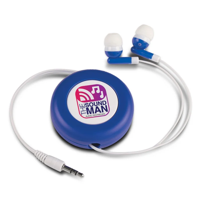 Retro Retractable Ear Buds