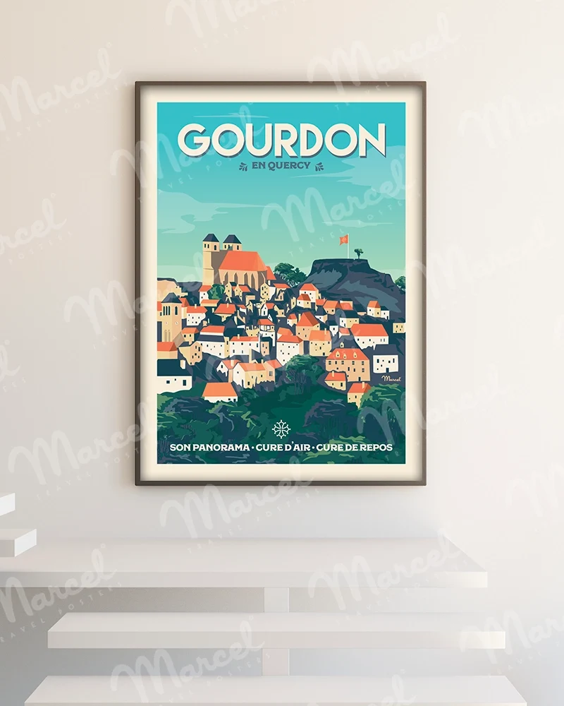 Affiche GOURDON