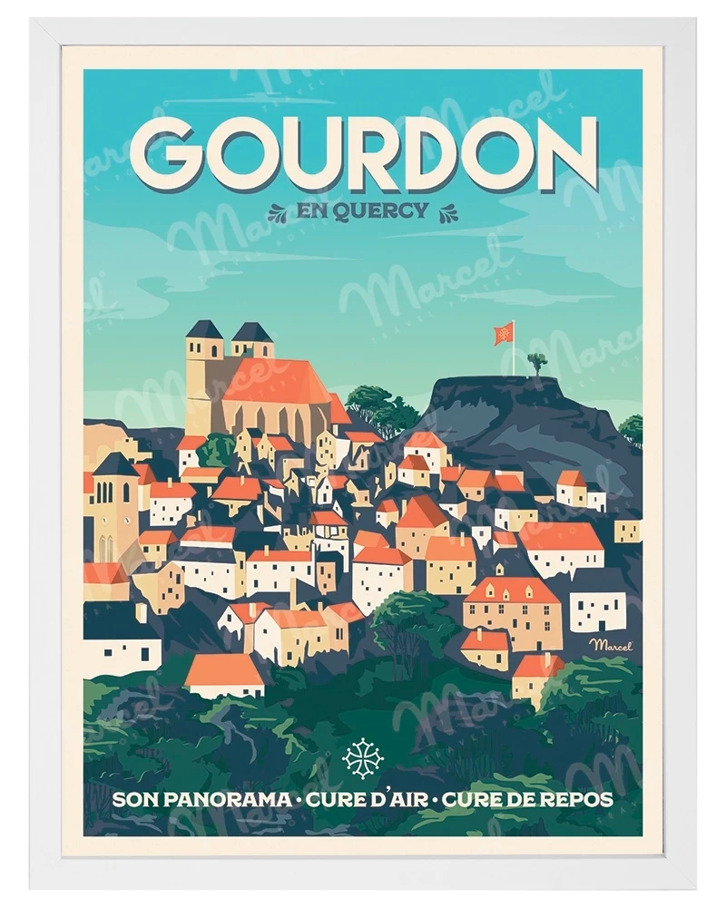 Affiche GOURDON