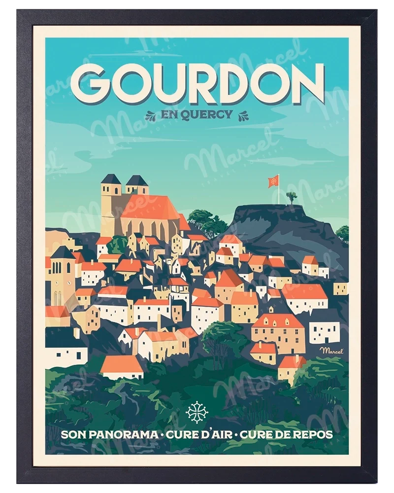 Affiche GOURDON