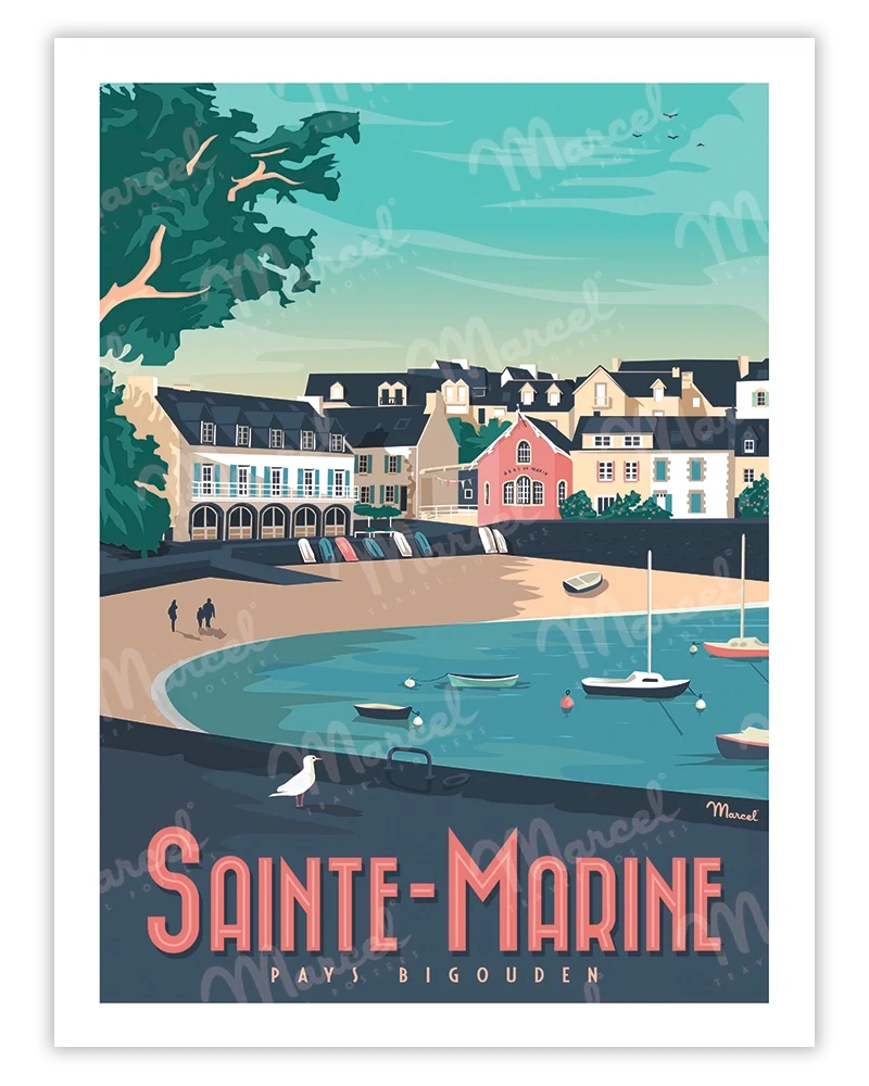 Affiche SAINTE-MARINE