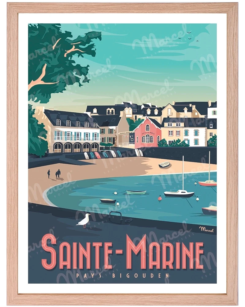 Affiche SAINTE-MARINE
