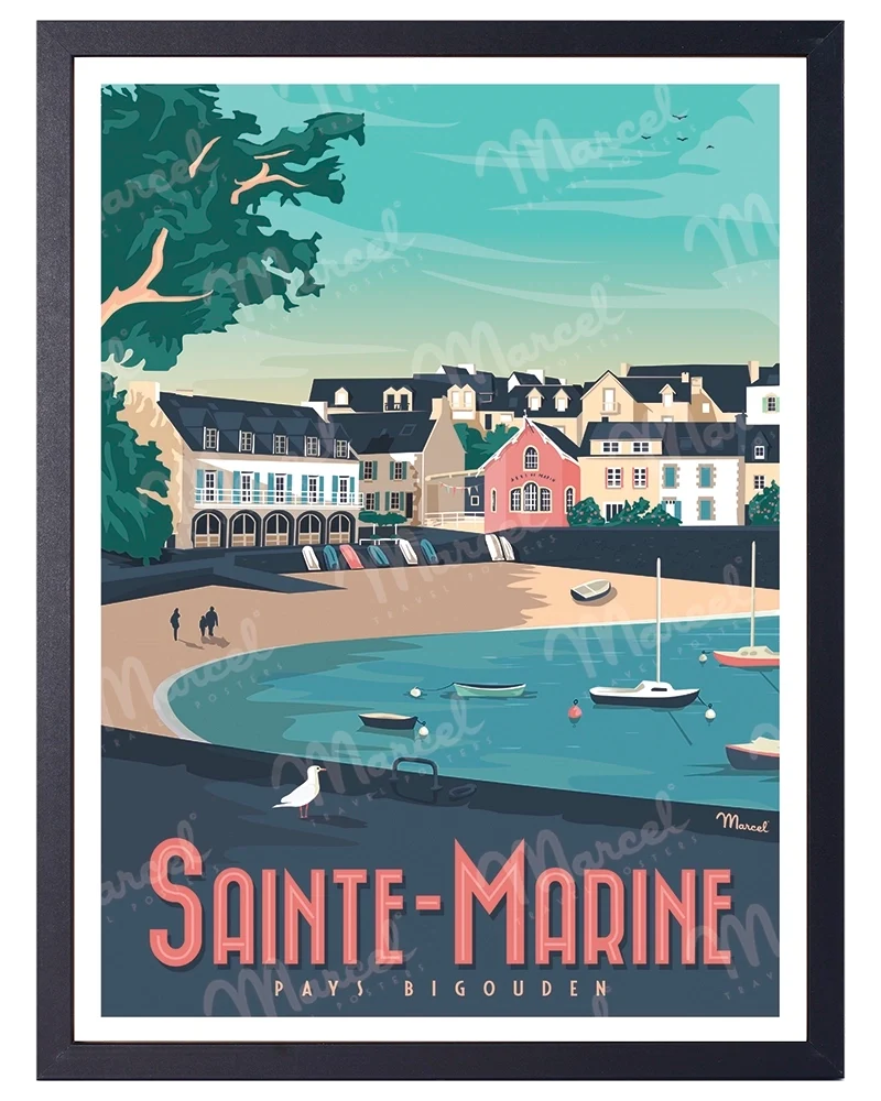 Affiche SAINTE-MARINE