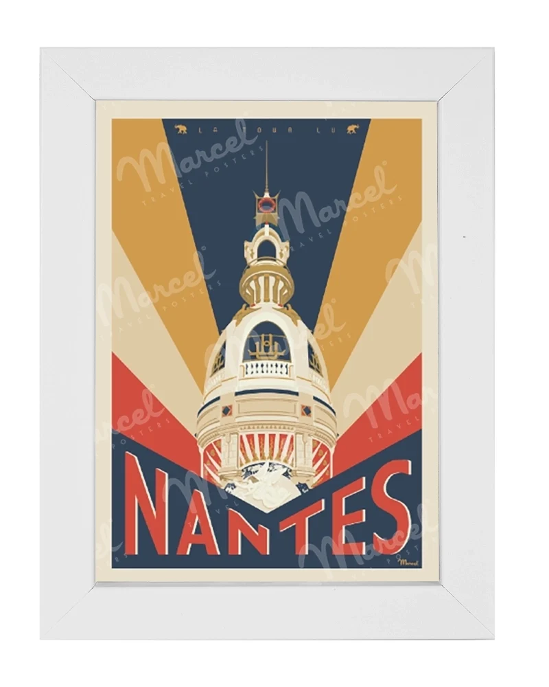 Carte Postale NANTES "La Tour Lu"