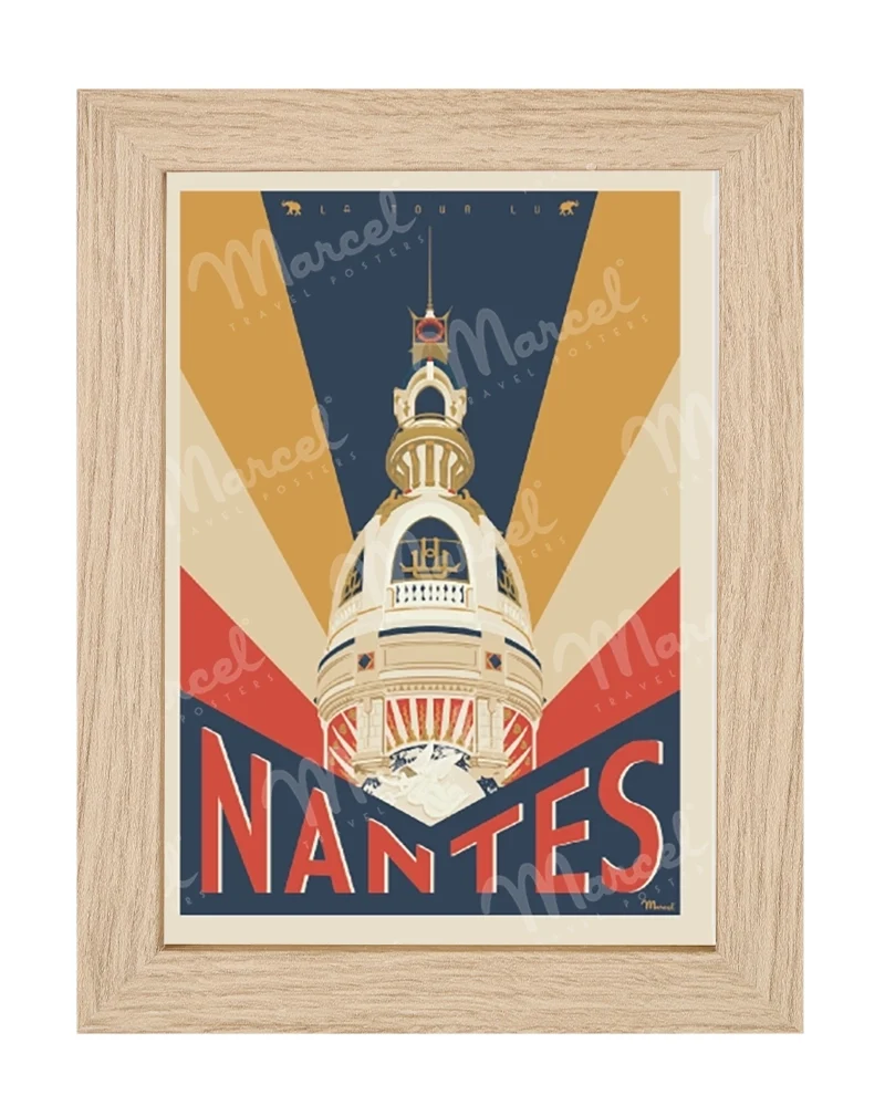 Carte Postale NANTES "La Tour Lu"
