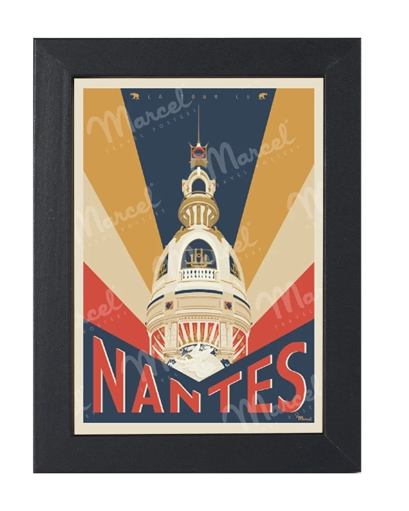 Carte Postale NANTES "La Tour Lu"