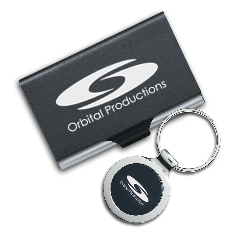 Key Ring and Business Card Holder