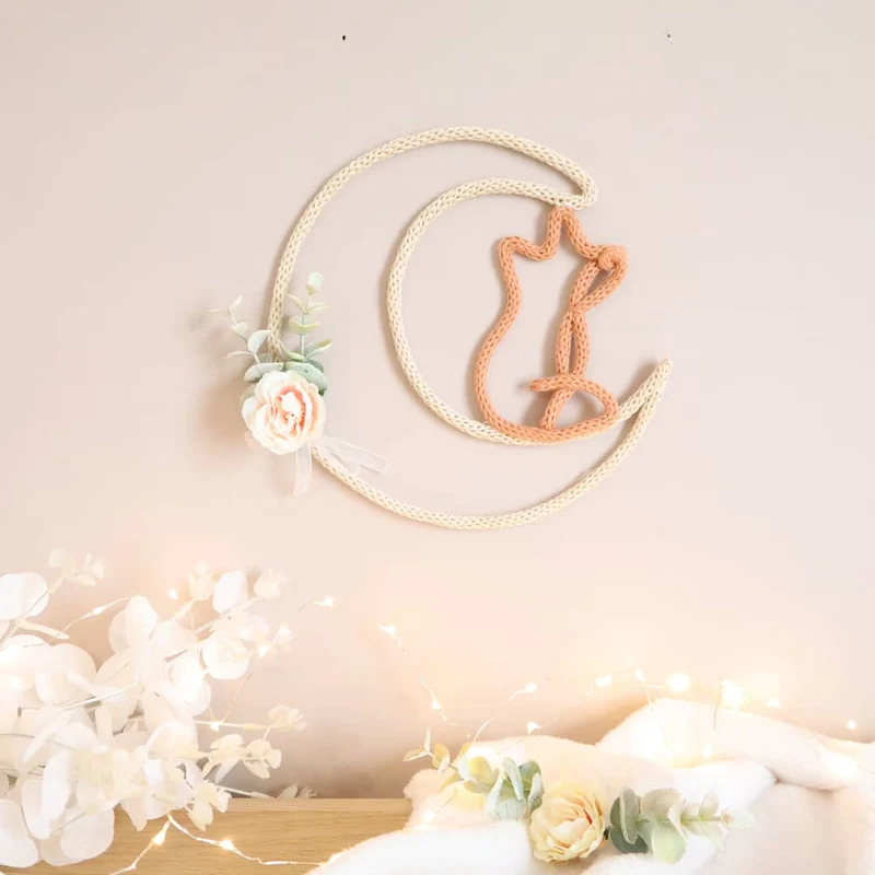 Suspension "Baby-Moon" (couleurs au choix)
