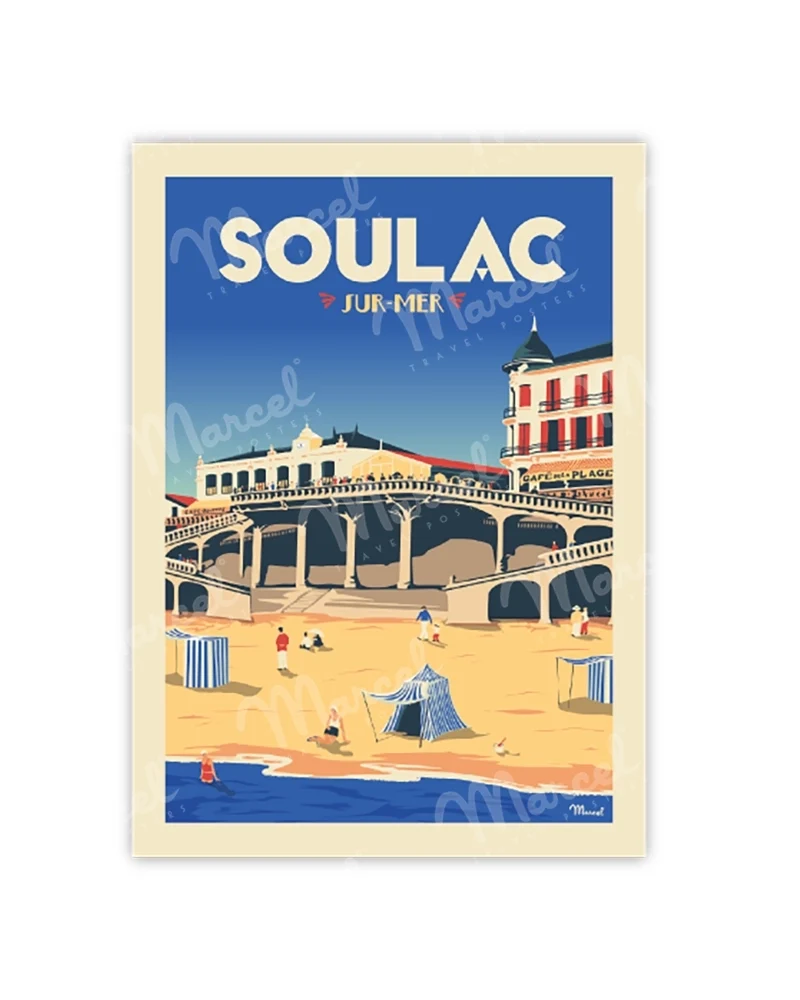 Carte Postale SOULAC "Le Ponton"