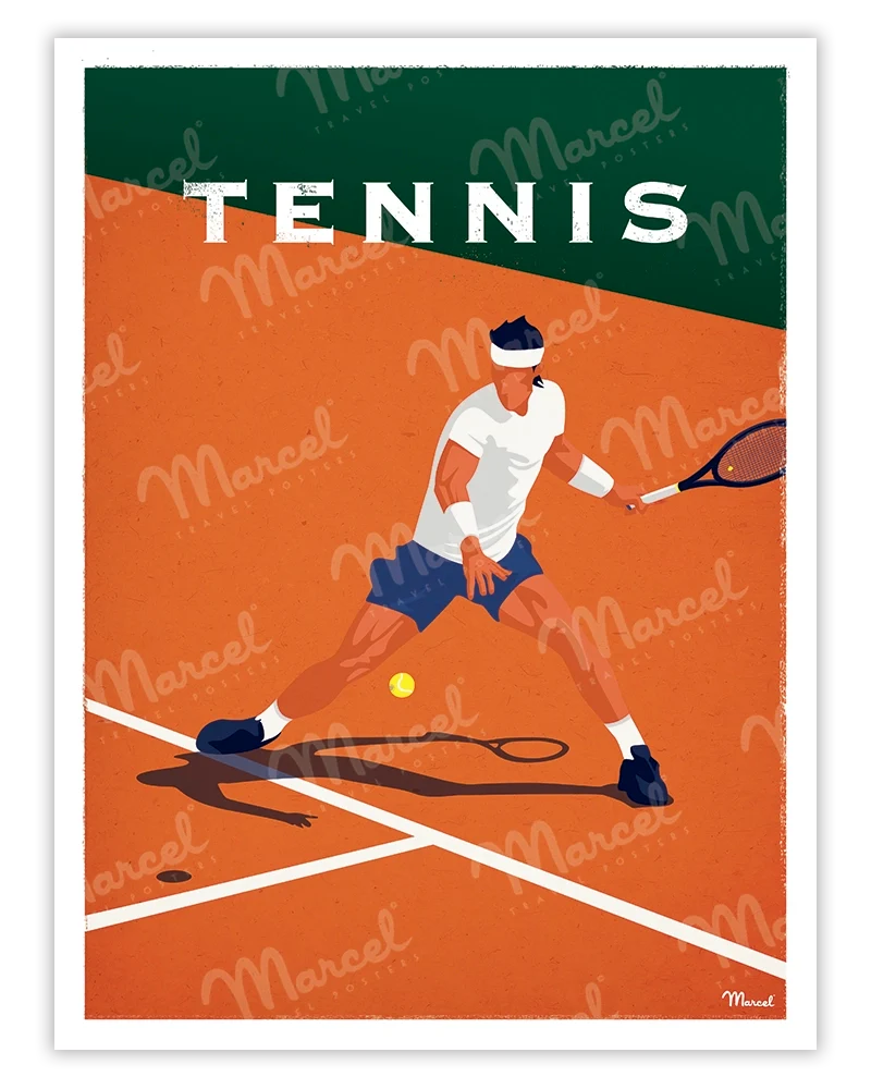 Affiche "Tennis"
