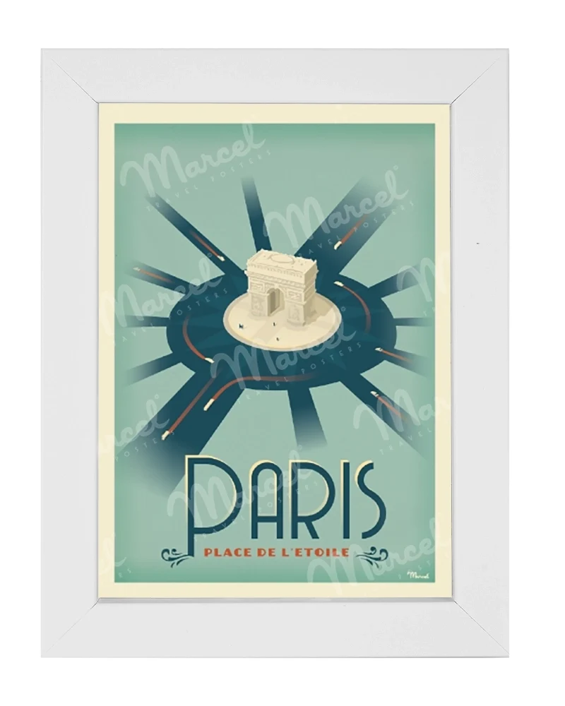 Carte Postale PARIS "Place de l'Étoile"