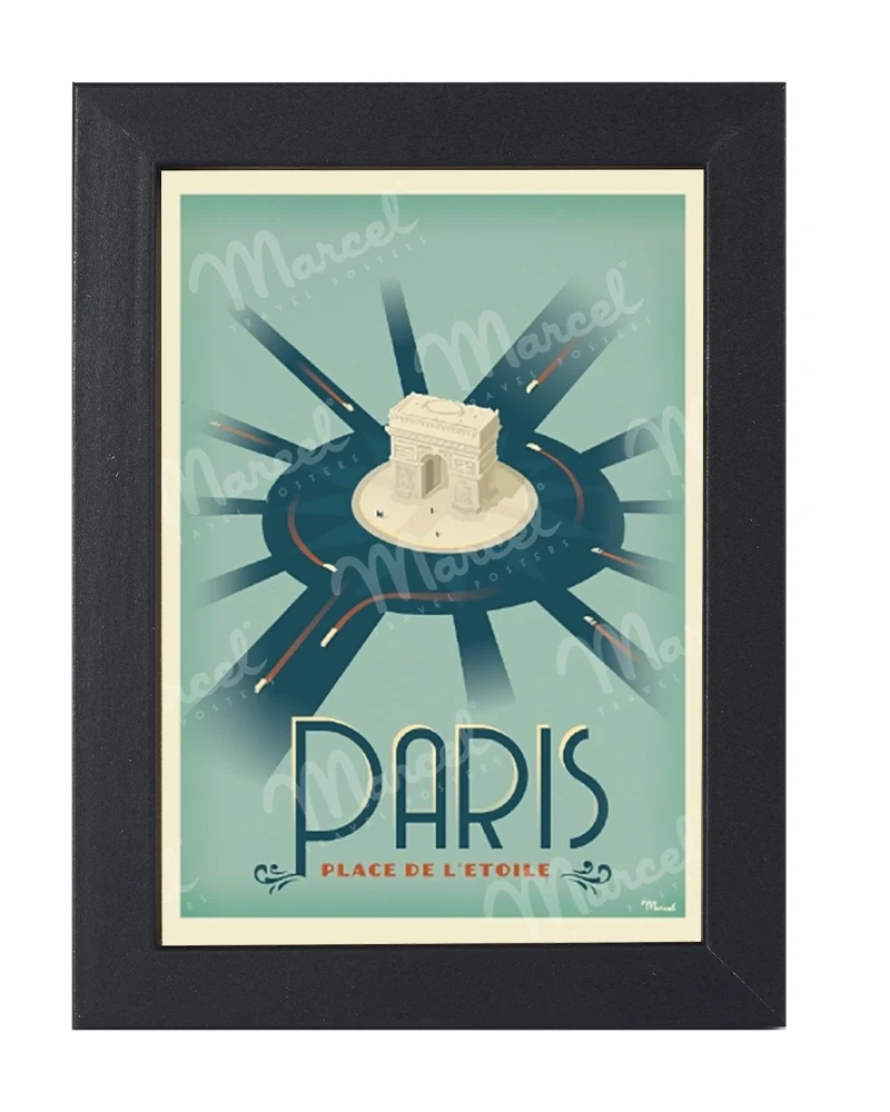 Carte Postale PARIS "Place de l'Étoile"