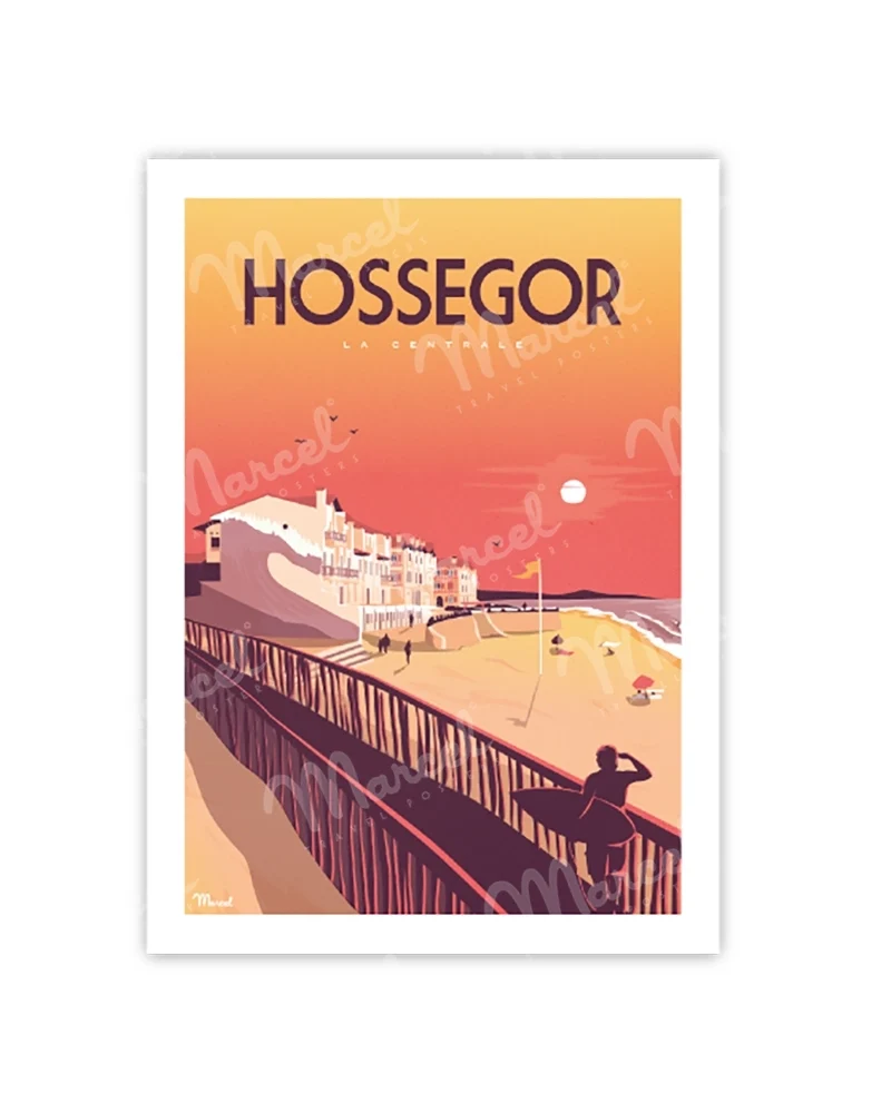 Carte Postale HOSSEGOR "La Centrale"