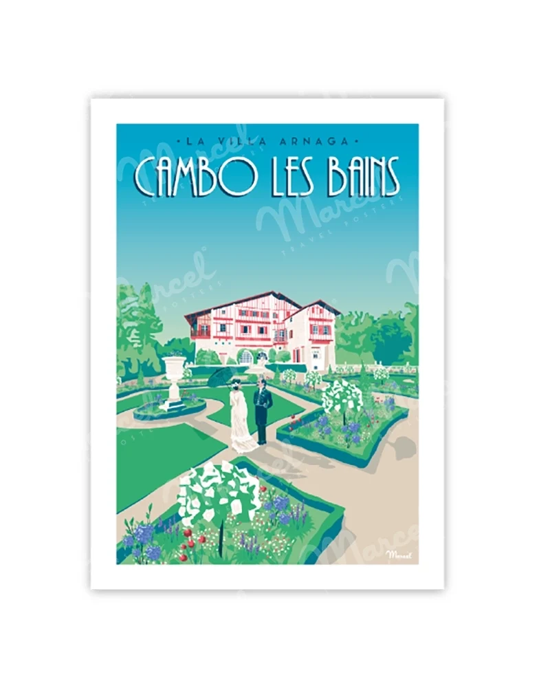 Carte Postale CAMBO-LES-BAINS "Villa Arnaga"