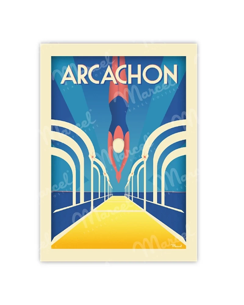 Carte Postale ARCACHON "Jetée Thiers"