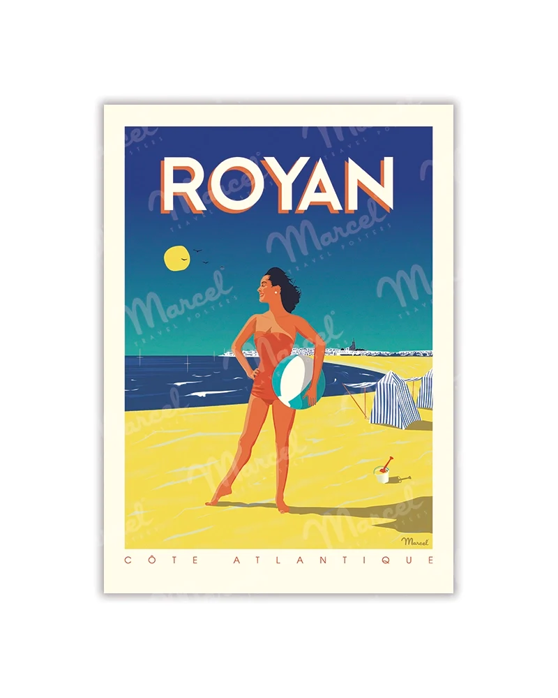Carte Postale ROYAN "Côte Atlantique"