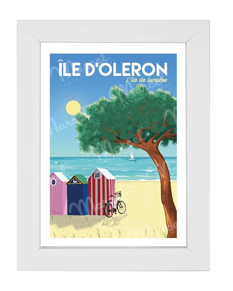 Carte Postale ÎLE D'OLÉRON "L'île de Lumière"