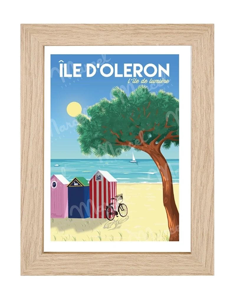 Carte Postale ÎLE D'OLÉRON "L'île de Lumière"