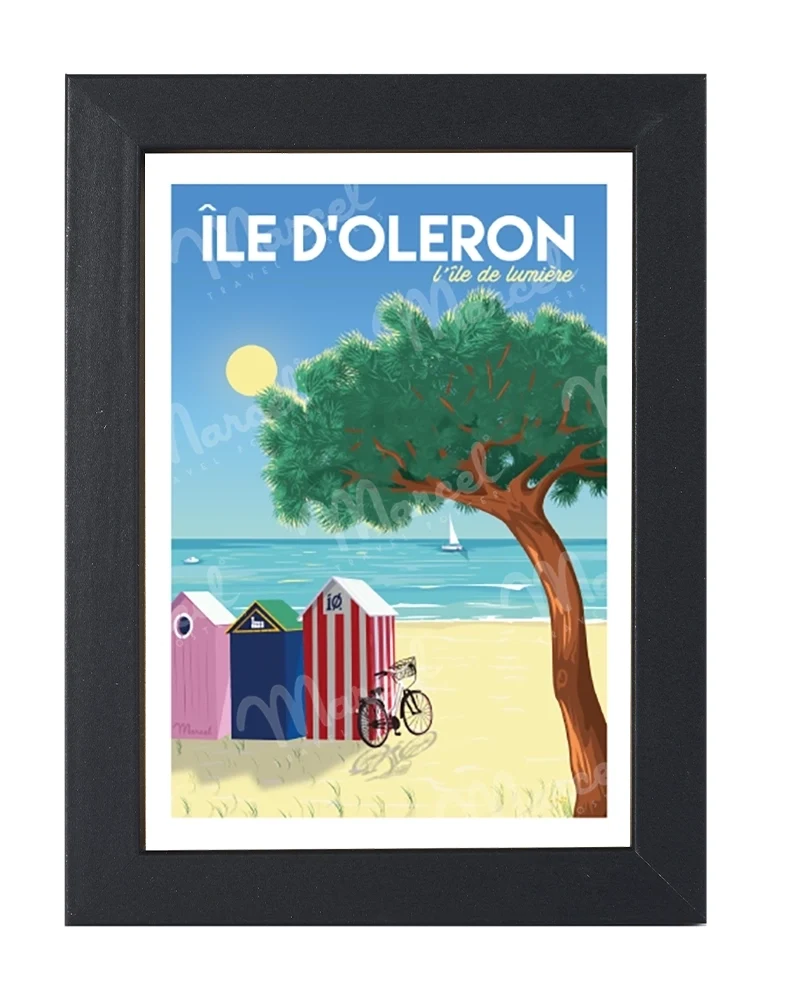 Carte Postale ÎLE D'OLÉRON "L'île de Lumière"