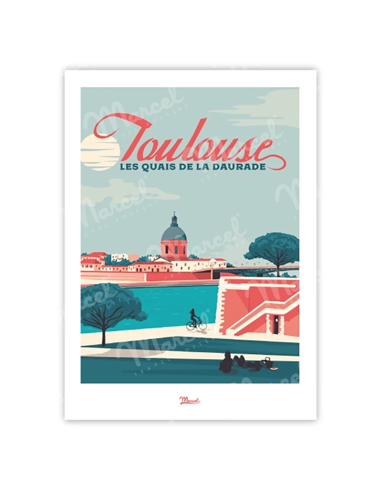 Carte Postale TOULOUSE "Quais de la Daurade"