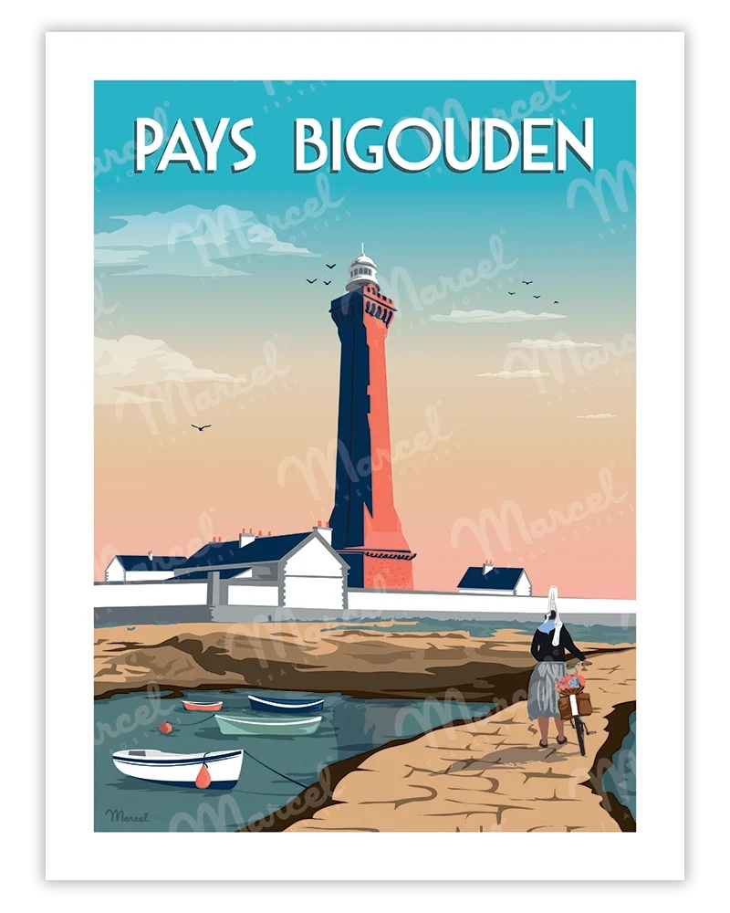 Affiche PAYS BIGOUDEN